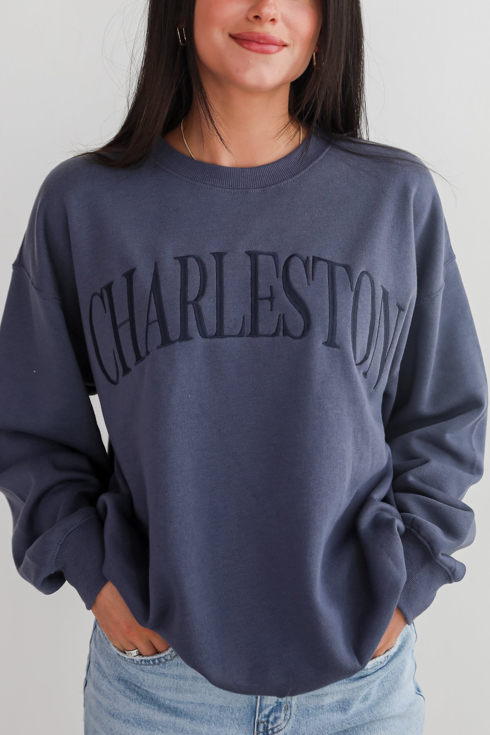 Charleston Embroidered Sweatshirt KP10