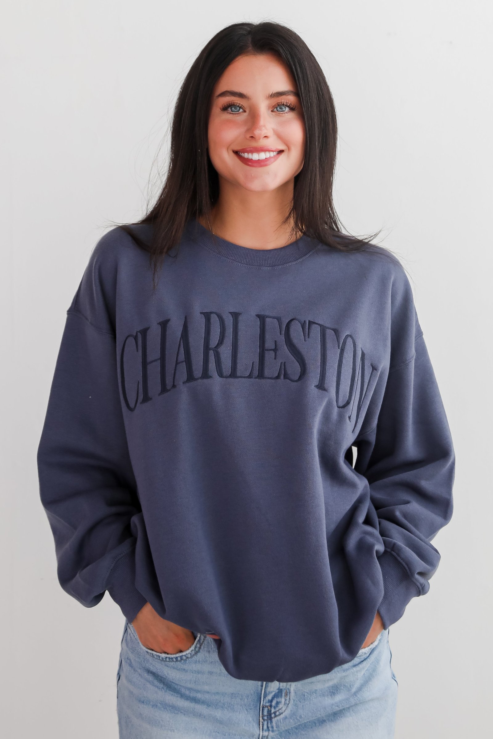 Charleston Embroidered Sweatshirt KP10