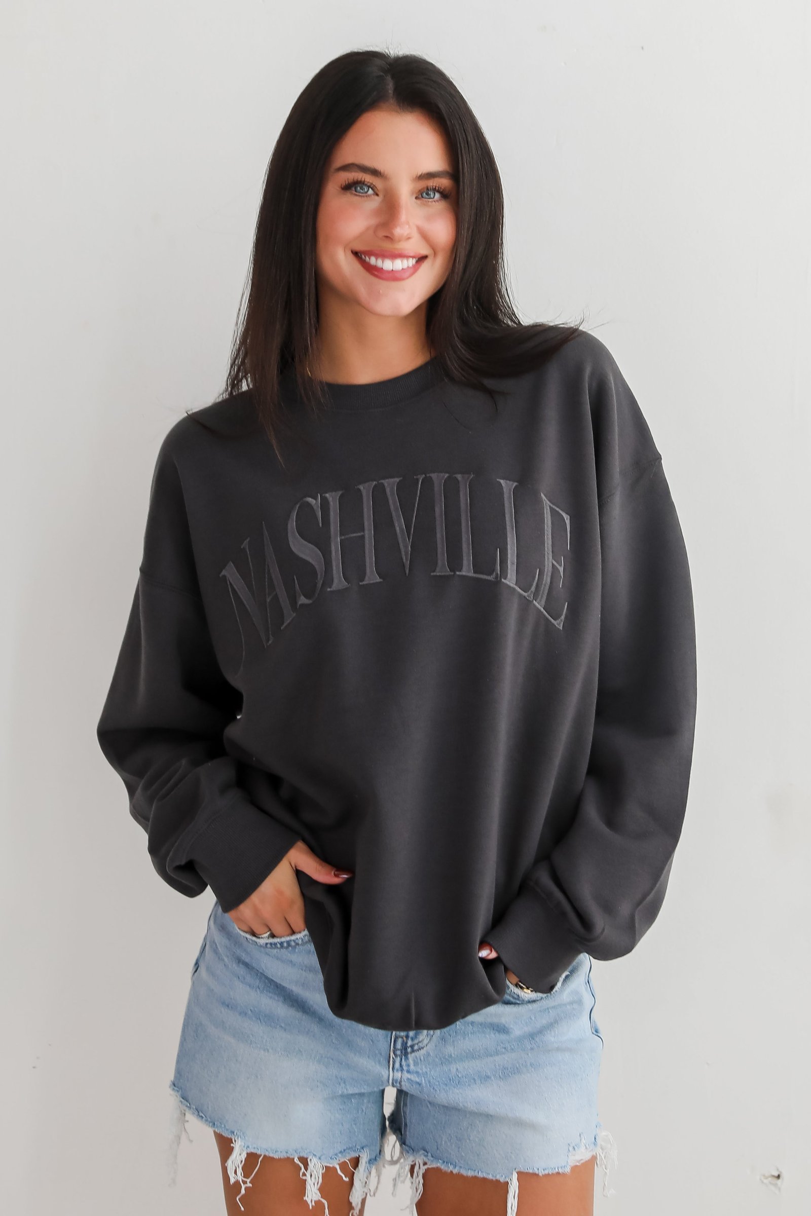 Nashville Embroidered Sweatshirt KP7